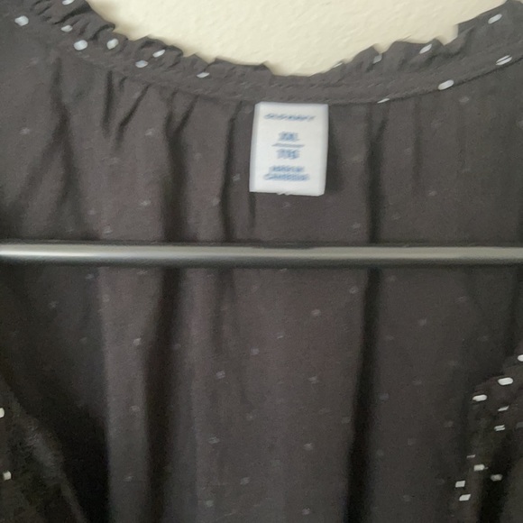 Old Navy Waist-Defined Tie-Neck Dress Women polkadot  XXL - Picture 4 of 5